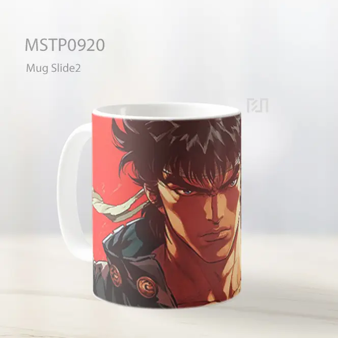 Fist Of The North Star Kenshiro Tatapan Mematikan Mug MSTP0920 - All-side / Desain