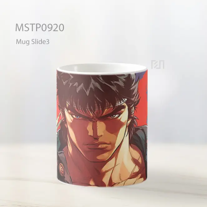 Fist Of The North Star Kenshiro Tatapan Mematikan Mug MSTP0920 - All-side / Desain