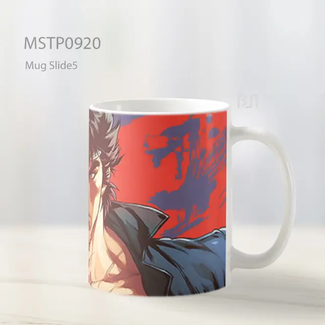 Fist Of The North Star Kenshiro Tatapan Mematikan Mug MSTP0920 - All-side / Desain
