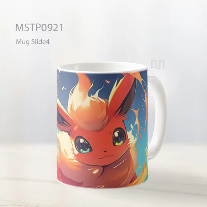 Flareon Api Menggemaskan Mug MSTP0921