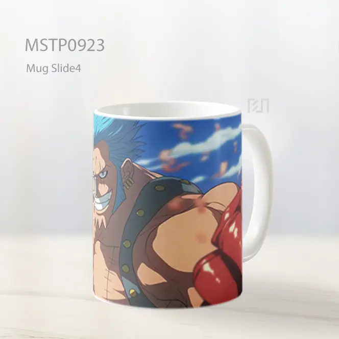 Franky One Piece Siap Bertarung Mug MSTP0923