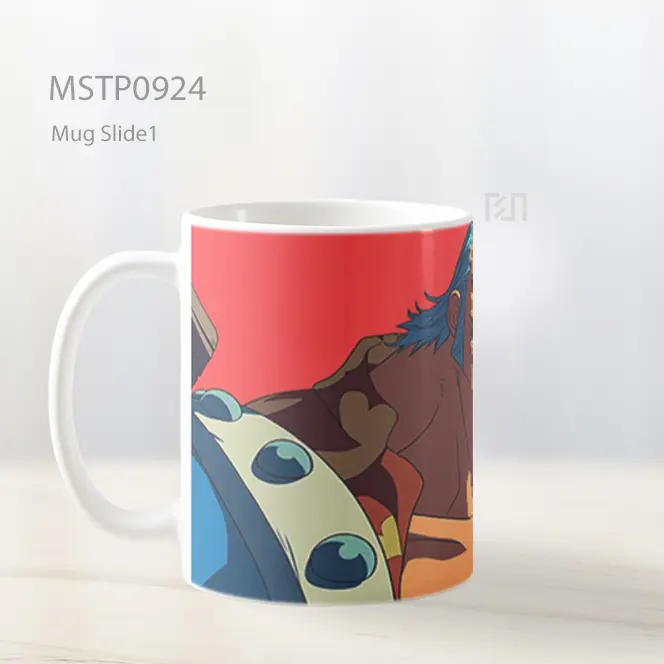 Franky One Piece Mug MSTP0924 - All-side / Desain