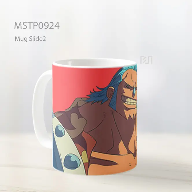 Franky One Piece Mug MSTP0924 - All-side / Desain