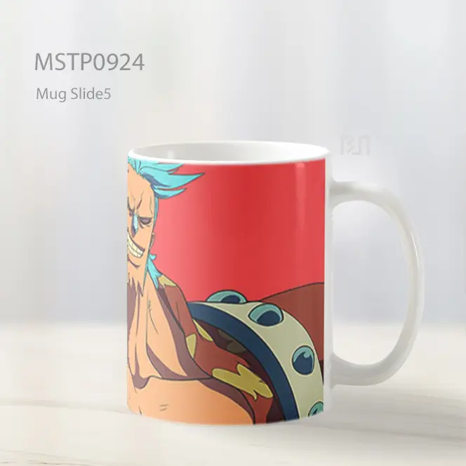Franky One Piece Mug MSTP0924 - All-side / Desain