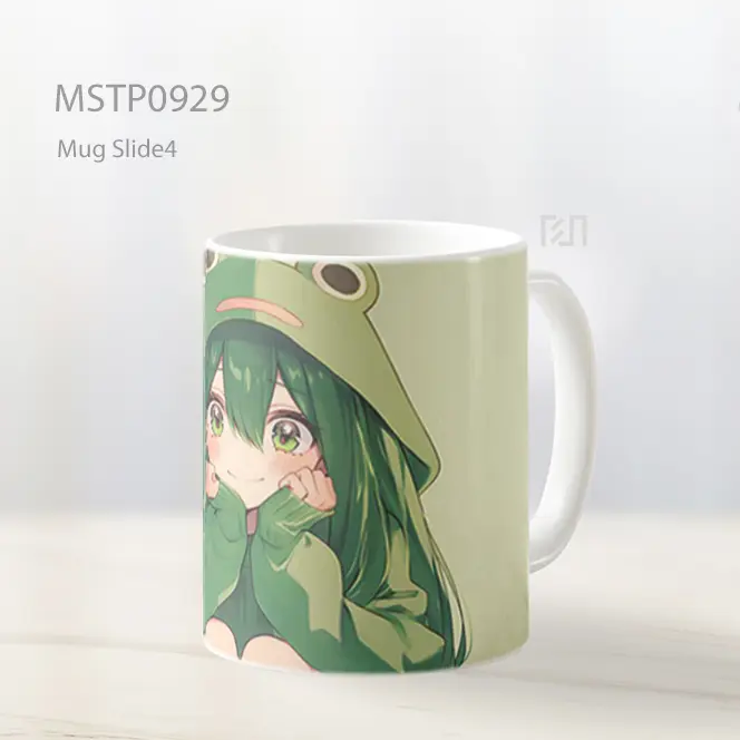 Froggy Gadis Anime Estetika Mug MSTP0929