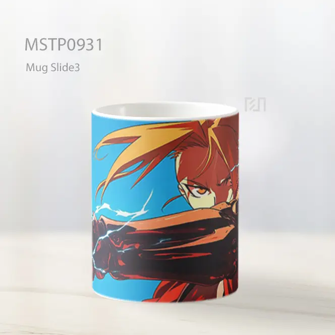 Full Metal Alchemist Edward Elric Epik Anime Mug MSTP0931 - All-side / Desain