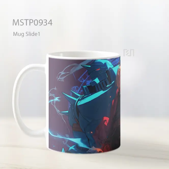 Fullmetal Alchemist Edward And Alphonse Aksi Mug MSTP0934 - All-side / Desain