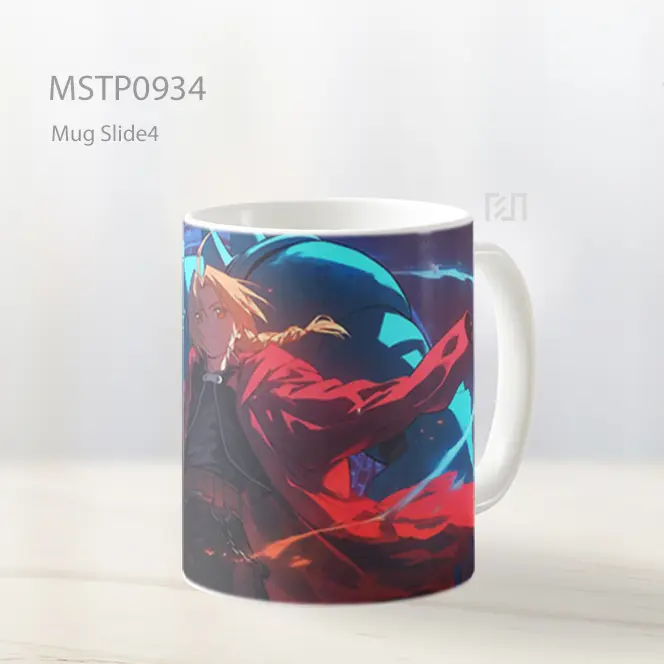 Fullmetal Alchemist Edward And Alphonse Aksi Mug MSTP0934
