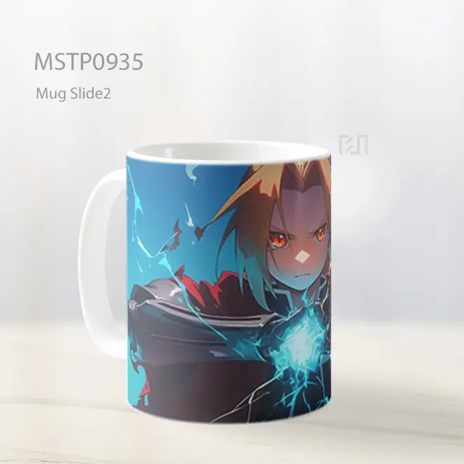 Fullmetal Alchemist Edward Elric Transmutasi Mug MSTP0935 - All-side / Desain