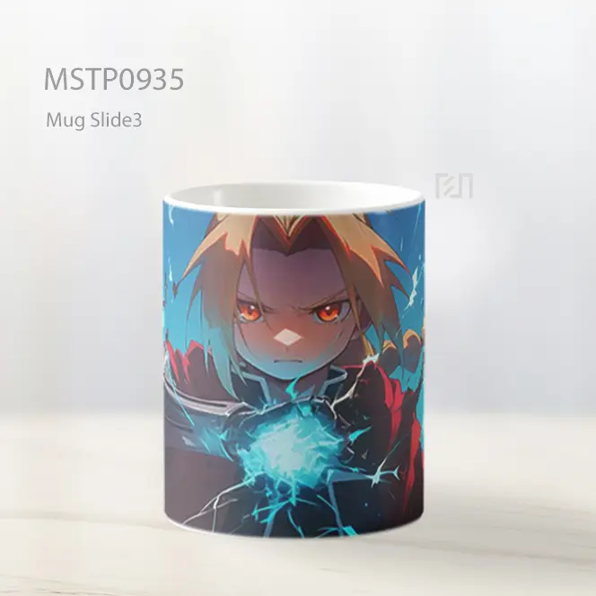 Fullmetal Alchemist Edward Elric Transmutasi Mug MSTP0935 - All-side / Desain