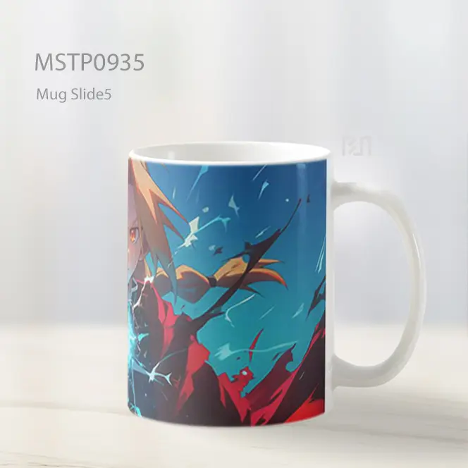 Fullmetal Alchemist Edward Elric Transmutasi Mug MSTP0935 - All-side / Desain