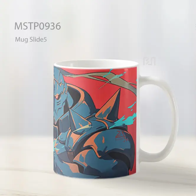 Fullmetal Edward And Alphonse Brotherhood Mug MSTP0936 - All-side / Desain