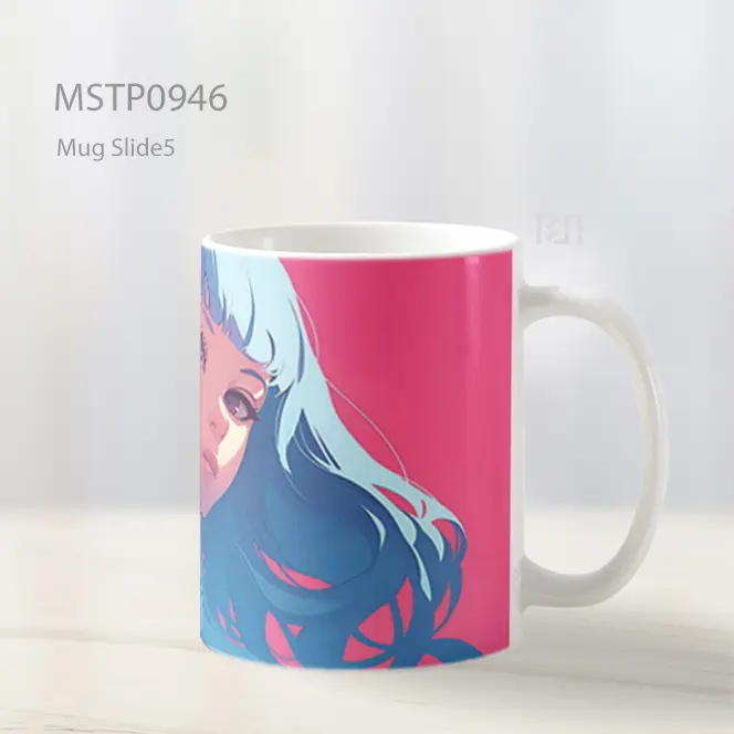 Gadis Anime Cantik Mug MSTP0946 - All-side / Desain
