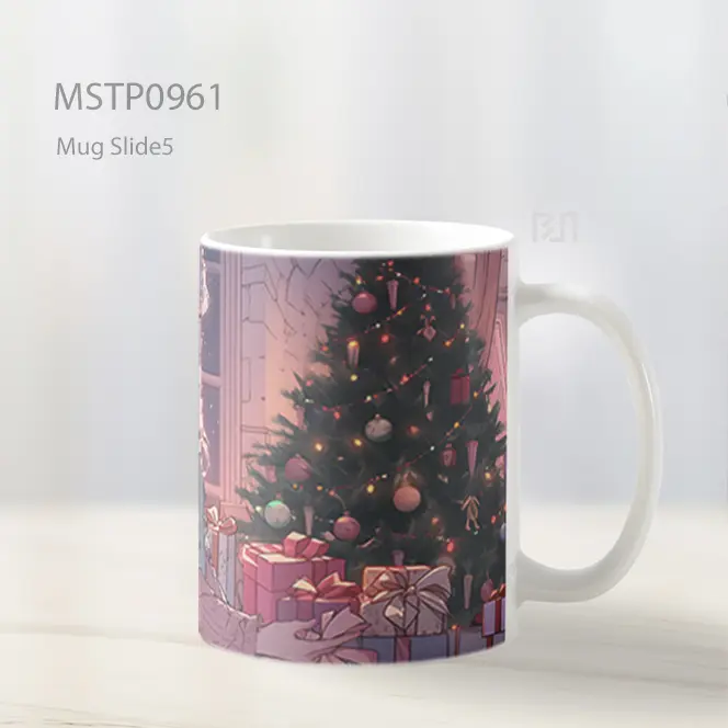 Gadis Anime Hadiah Natal Mug MSTP0961 - All-side / Desain