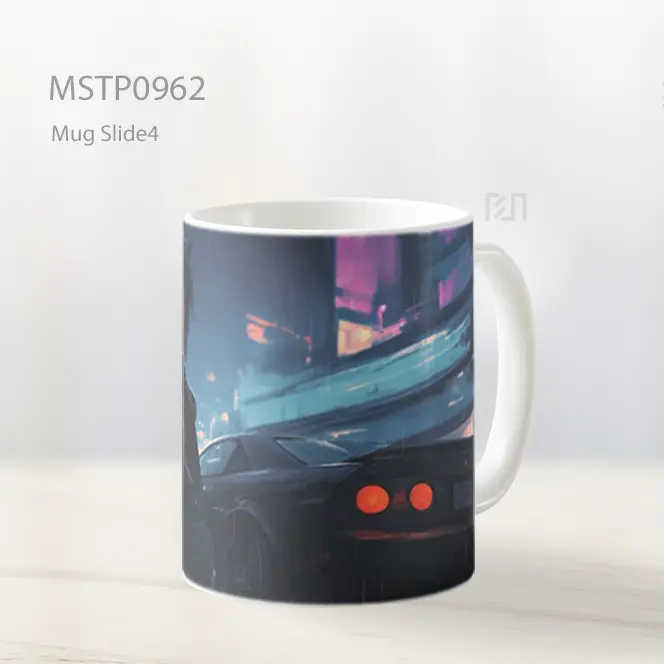 Gadis Anime Hujan Mobil Mug MSTP0962