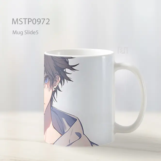 Gadis Anime Mata Biru Mug MSTP0972 - All-side / Desain