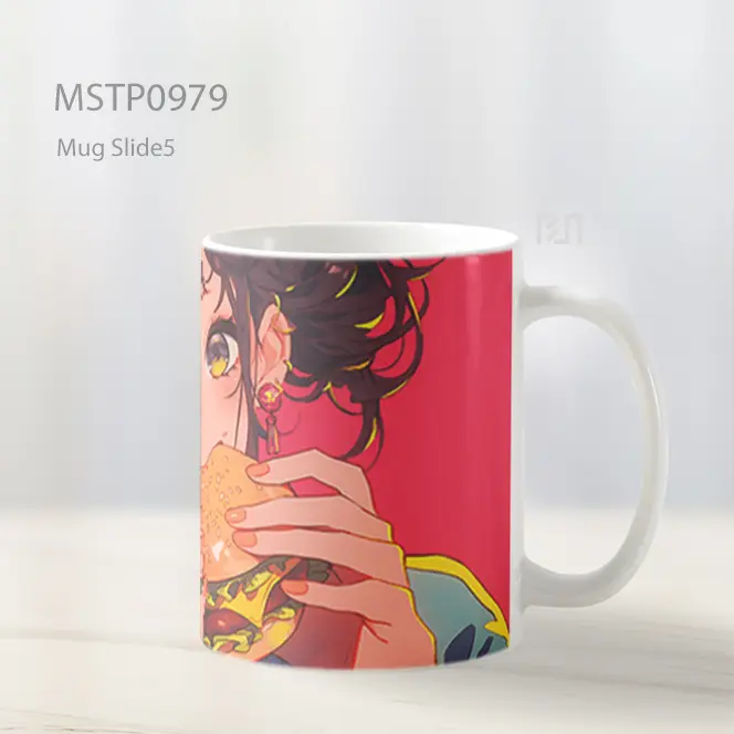 Gadis Anime Mcdonalds Mug MSTP0979 - All-side / Desain