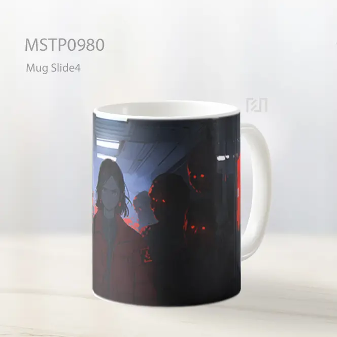 Gadis Anime Menakutkan Zombi Halloween Mug MSTP0980
