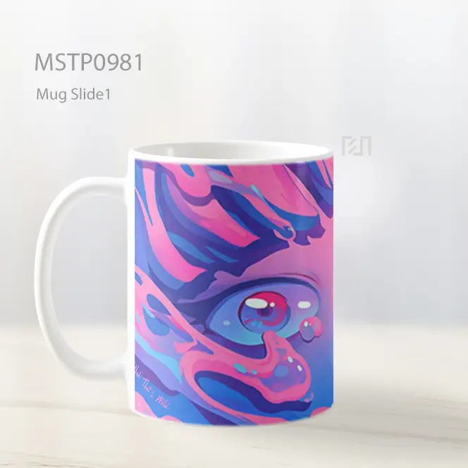 Gadis Anime Menangis Nah Mug MSTP0981 - All-side / Desain