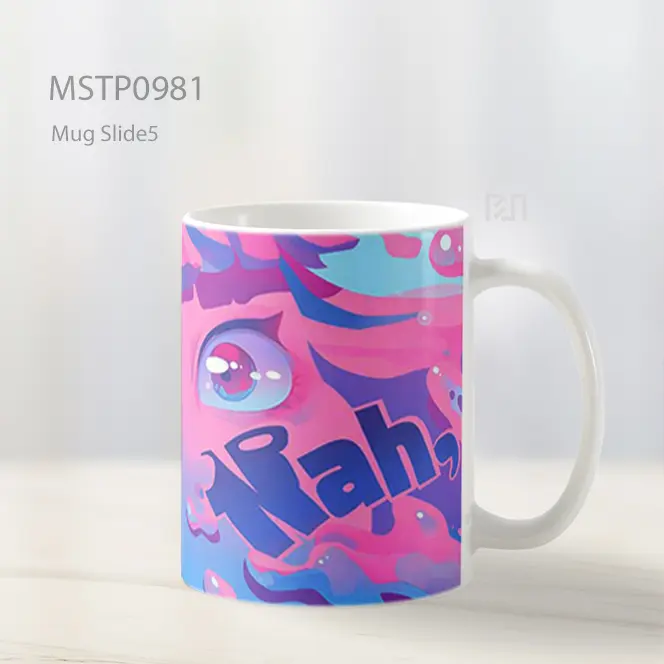 Gadis Anime Menangis Nah Mug MSTP0981 - All-side / Desain