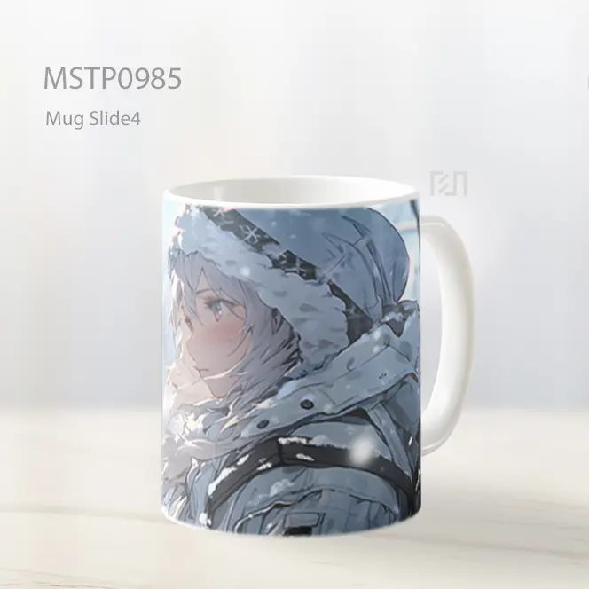 Gadis Anime Musim Dingin Cantik Mug MSTP0985