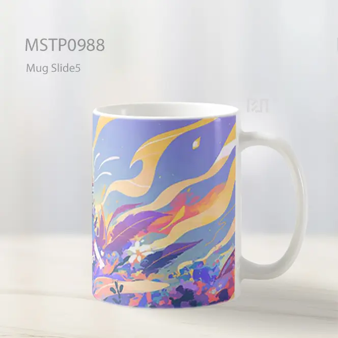 Gadis Anime Pemandangan Alam Mug MSTP0988 - All-side / Desain
