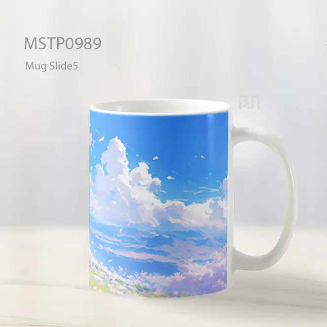 Gadis Anime Pemandangan Cantik Mug MSTP0989 - All-side / Desain