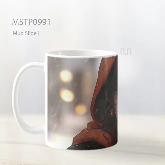 Gadis Anime Pikachu Mug MSTP0991 - All-side / Desain