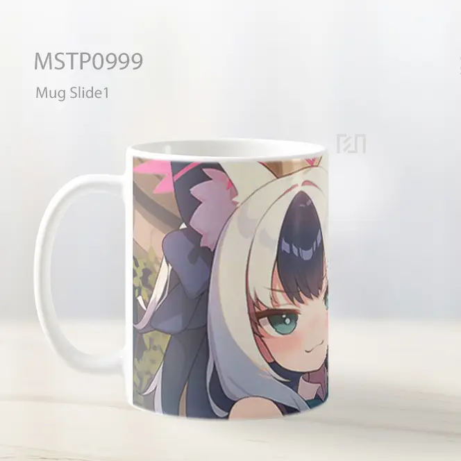 Gadis Anime Simbol Bonk Mug MSTP0999 - All-side / Desain