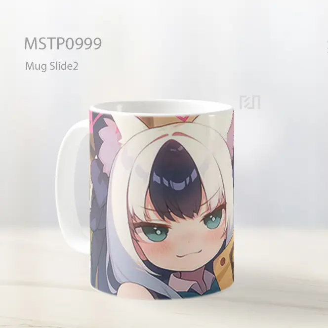 Gadis Anime Simbol Bonk Mug MSTP0999 - All-side / Desain