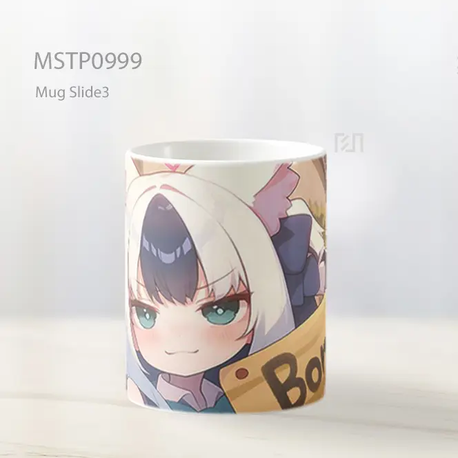 Gadis Anime Simbol Bonk Mug MSTP0999 - All-side / Desain