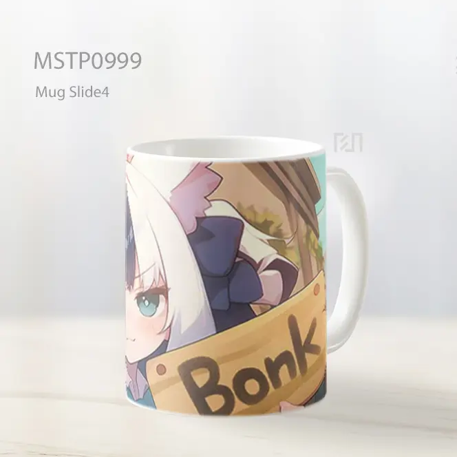 Gadis Anime Simbol Bonk Mug MSTP0999
