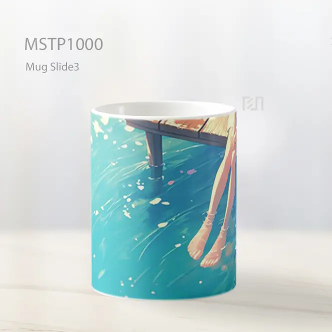 Gadis Anime Suasana Musim Panas Mug MSTP1000 - All-side / Desain