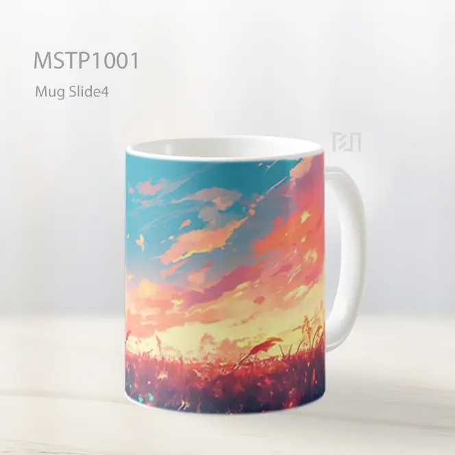 Gadis Anime Sunset Indah Mug MSTP1001