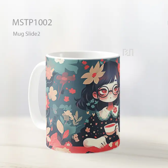 Gadis Anime Taman Fantasi Mug MSTP1002 - All-side / Desain