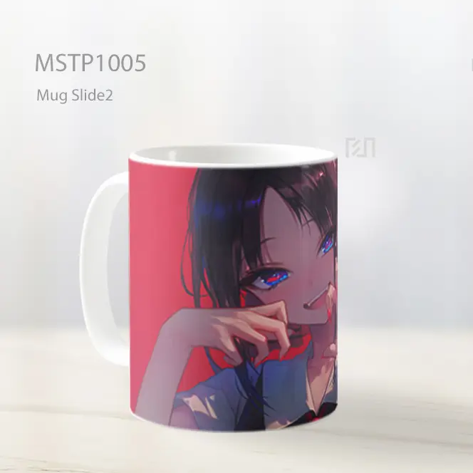 Gadis Kaguya Sama Merah Mug MSTP1005 - All-side / Desain