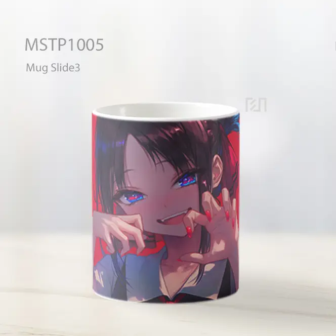 Gadis Kaguya Sama Merah Mug MSTP1005 - All-side / Desain