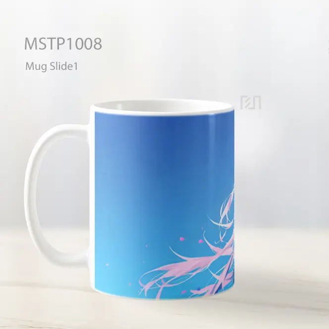 Gadis Pirang Anime Langit Mug MSTP1008 - All-side / Desain