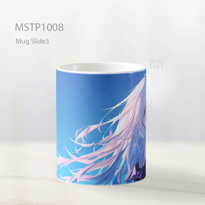 Gadis Pirang Anime Langit Mug MSTP1008 - All-side / Desain
