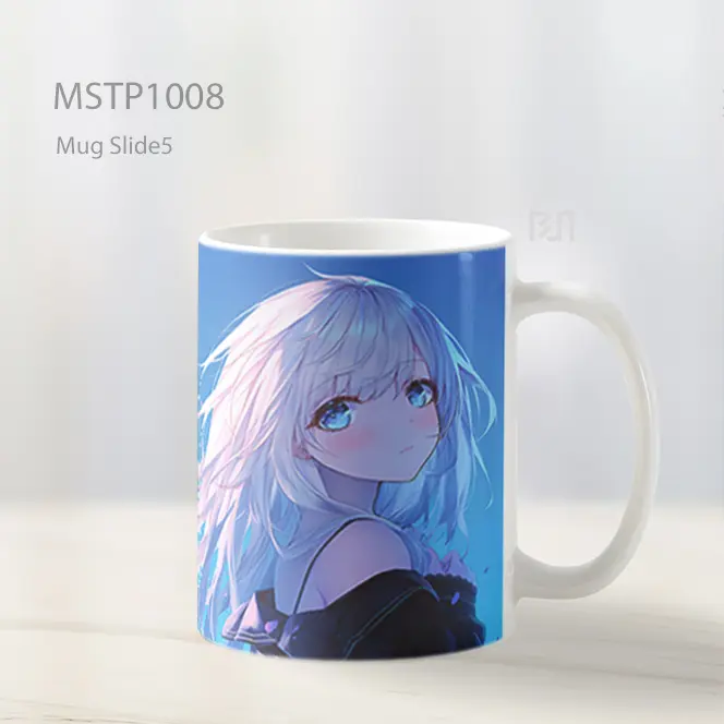 Gadis Pirang Anime Langit Mug MSTP1008 - All-side / Desain