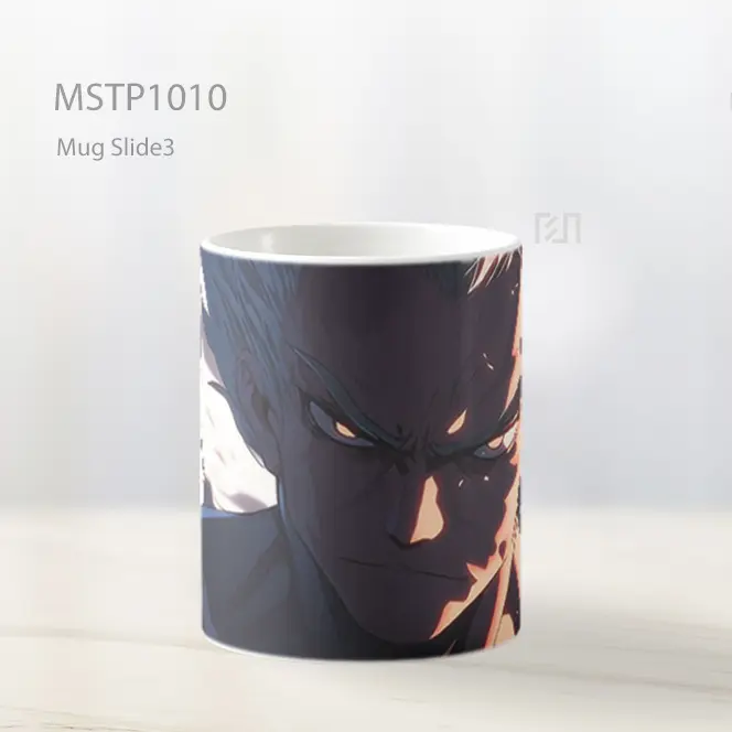 Garou One Punch Man Tatapan Intens Mug MSTP1010 - All-side / Desain
