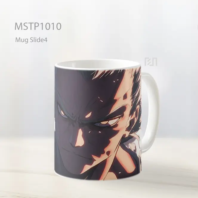 Garou One Punch Man Tatapan Intens Mug MSTP1010