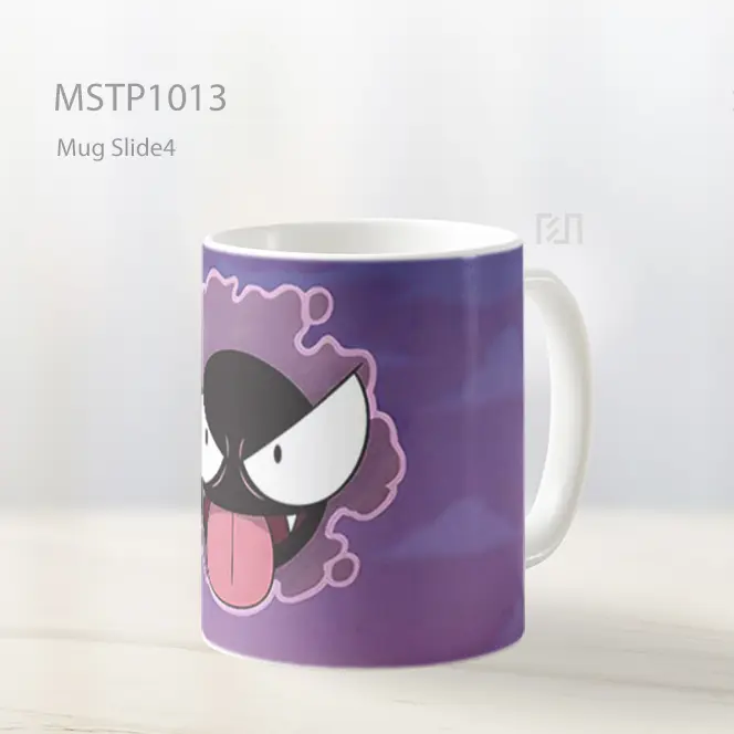 Gastly Pok%C3%A3%C2%A9Mon Julurkan Lidah Mug MSTP1013