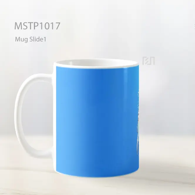 Gawr Gura Mengambang Di Laut Biru Mug MSTP1017 - All-side / Desain