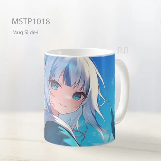 Gawr Gura Senyum Di Langit Biru Mug MSTP1018