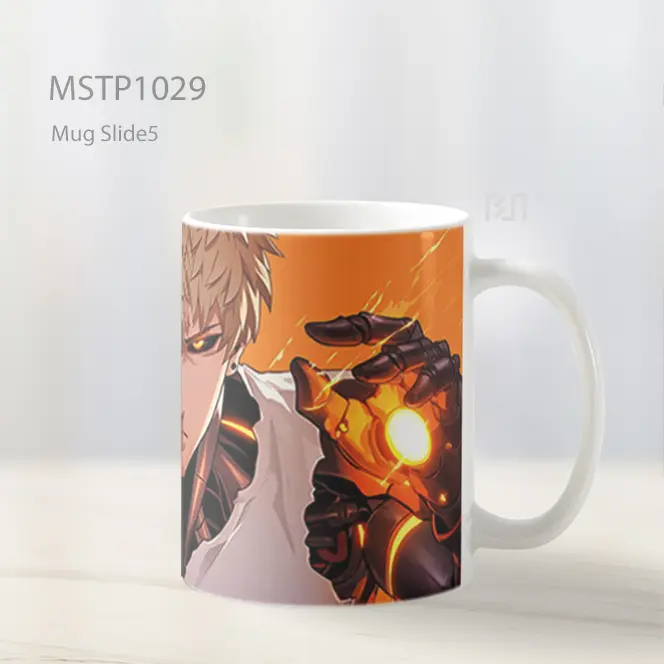Genos One Punch Man Mug MSTP1029 - All-side / Desain
