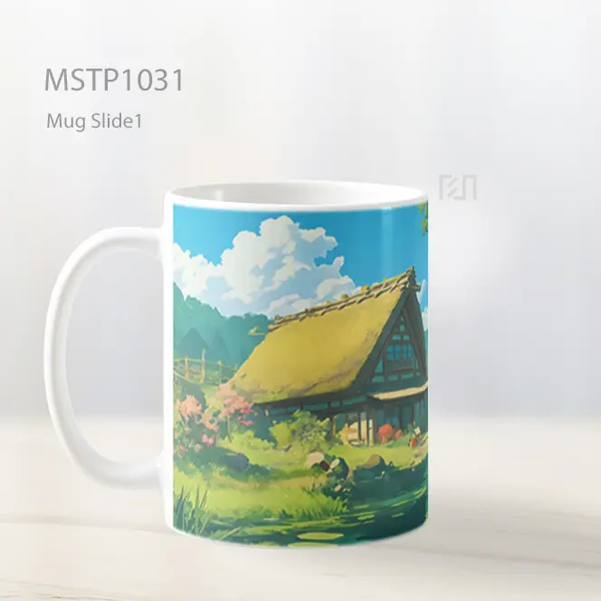 Ghibli Cottage In Nature Mug MSTP1031 - All-side / Desain