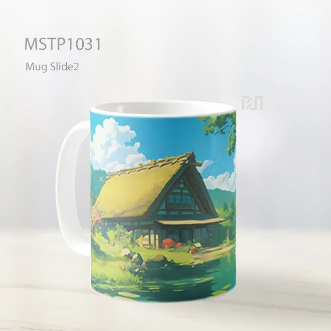 Ghibli Cottage In Nature Mug MSTP1031 - All-side / Desain