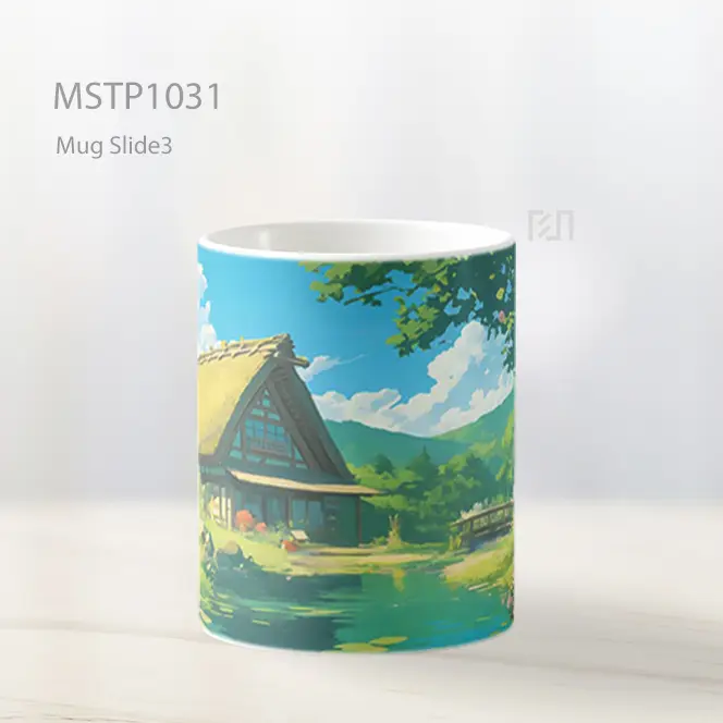 Ghibli Cottage In Nature Mug MSTP1031 - All-side / Desain