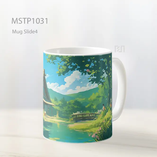 Ghibli Cottage In Nature Mug MSTP1031